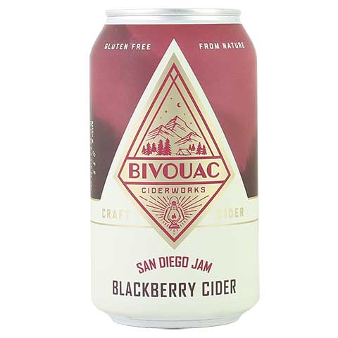 Bivouac San Diego Jam Cider by Bivouac Ciderworks, beer label