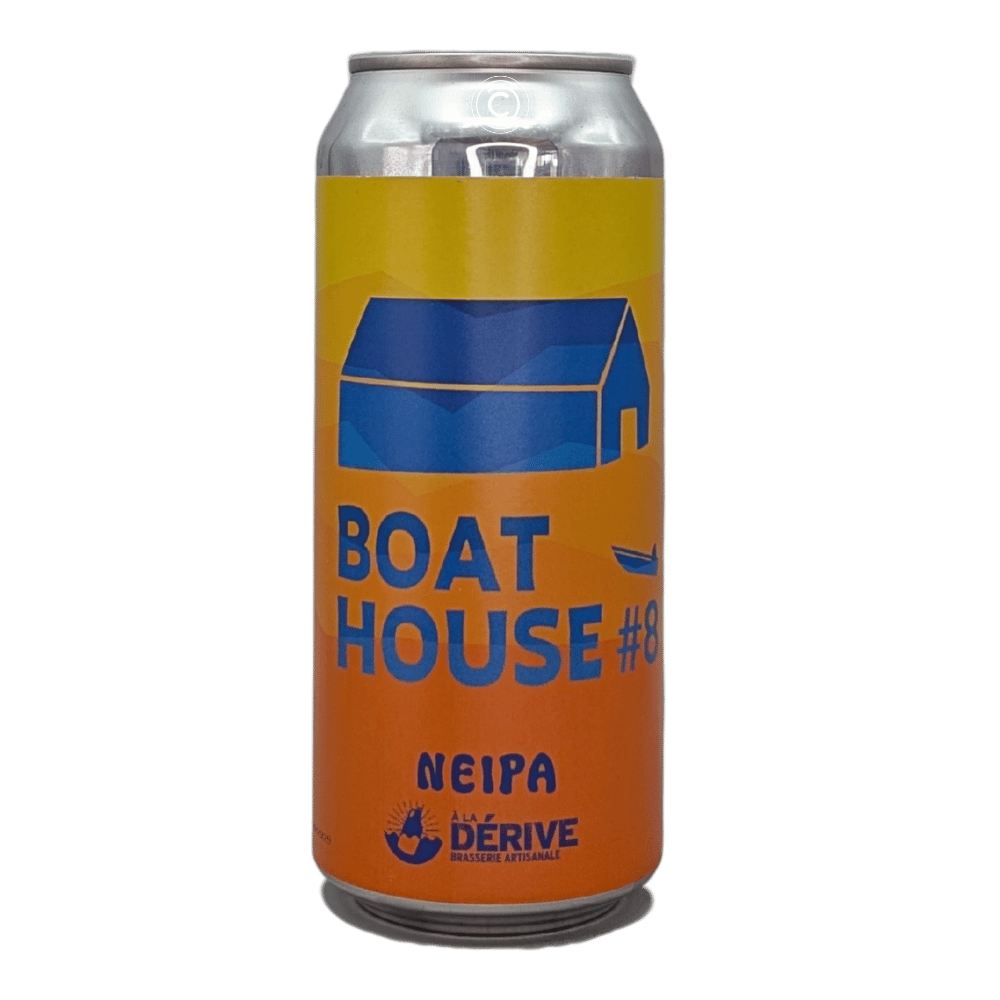 Artisanale Boathouse #8 Hazy IPA by A La Derive Brasserie Artisanal, beer label