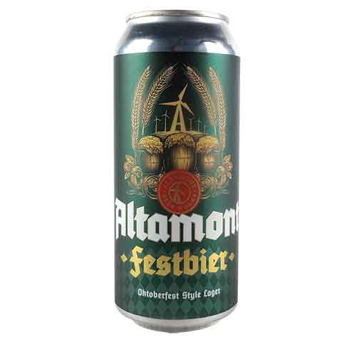 Altamont Festbier Oktoberfest Lager by Altamont Beer Works, beer label