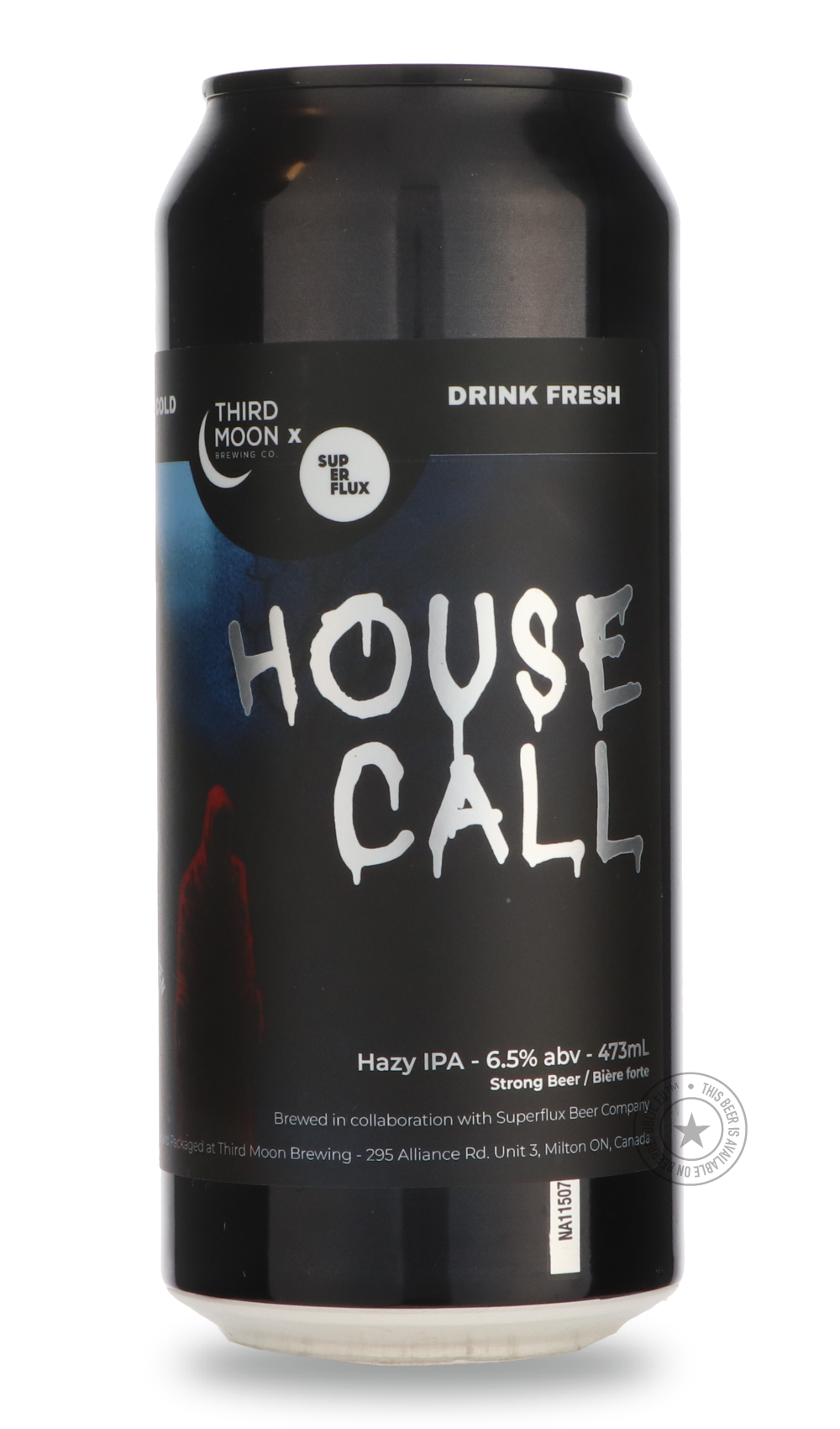House Call / Superflux by Third Moon, beer label