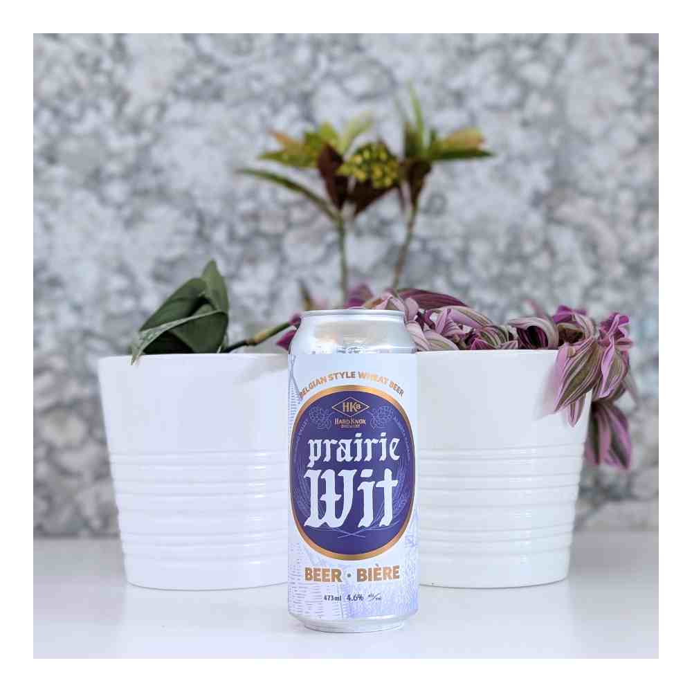 Prairie Wit by Hard Knox Brewing, beer label