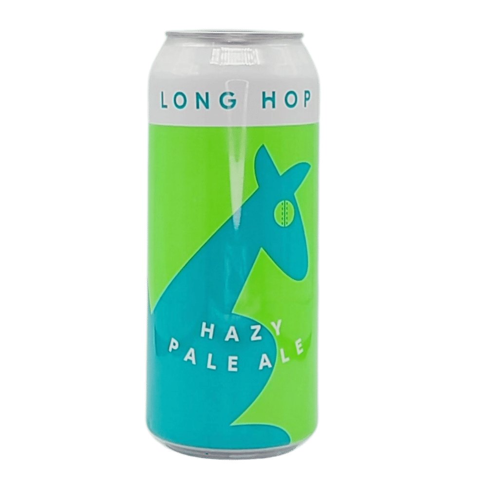 Hazy Pale Ale by Long Hop Brewing, beer label