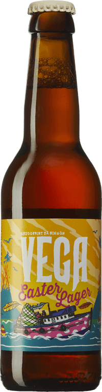 Easter Lager by Vega Bryggeri, beer label