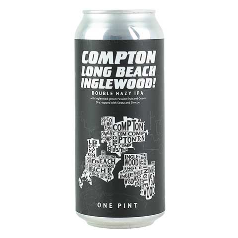 Beer Thug Life- Compton Long Beach Inglewood! Double Hazy IPA by BeerThugLife ™️, beer label
