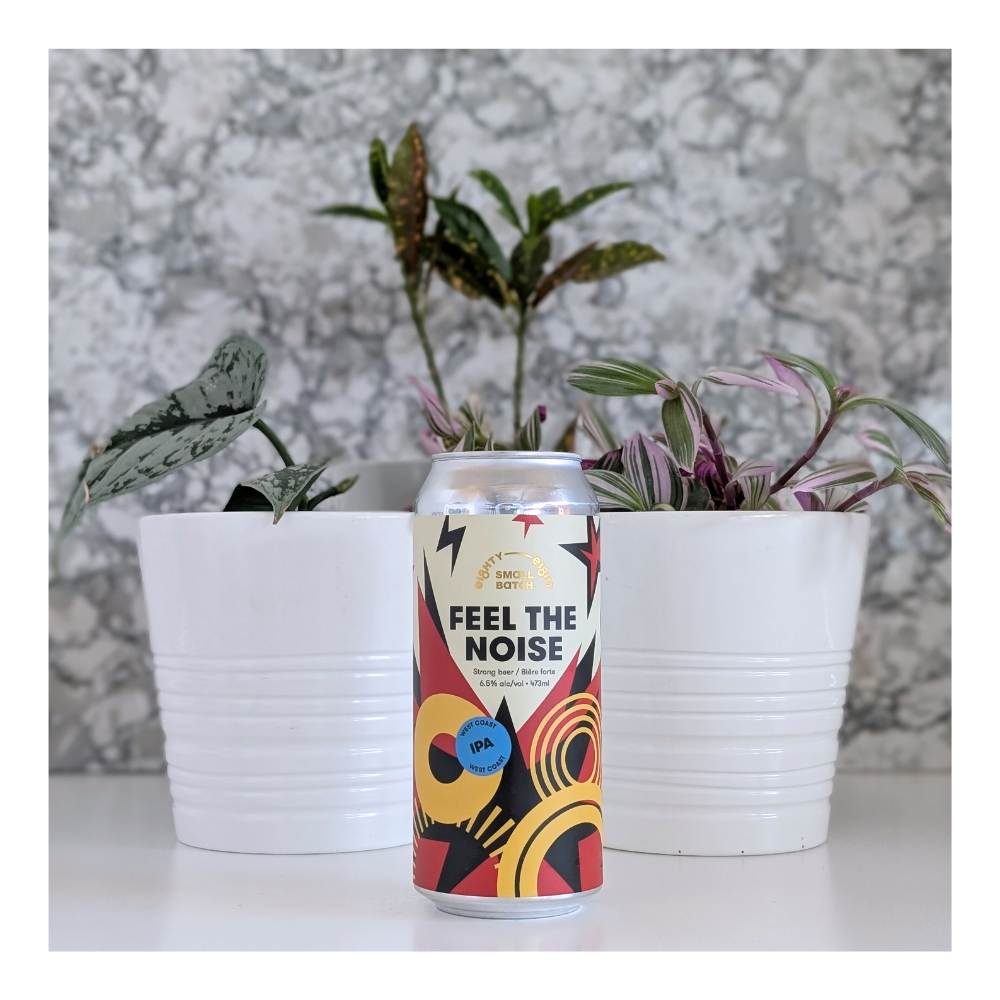 Feel the Noise West Coast IPA by Eighty Eight Brewing Co., beer label
