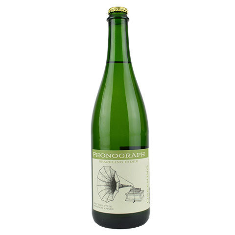Phonograph "Greening" Sparkling Cider by Phonograph Cider, beer label