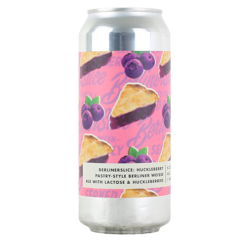 Bottle Logic Berlinerslice: Huckleberry Sour by Bottle Logic Brewing, beer label