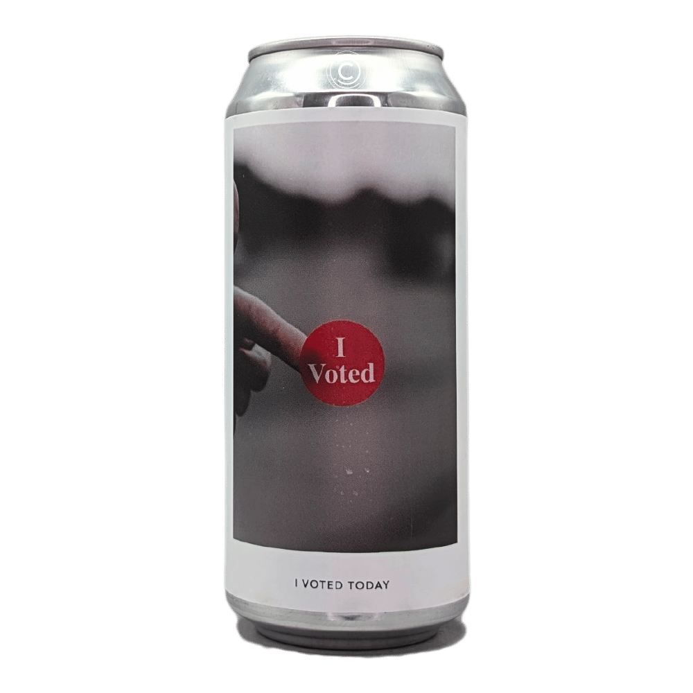 I VOTED TODAY Hazy Pale Ale by Evil Twin Brewing NYC, beer label