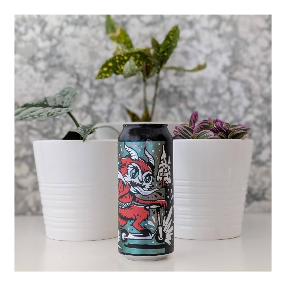 Krampus Junior Eggnog Stout by New Level Brewing, beer label