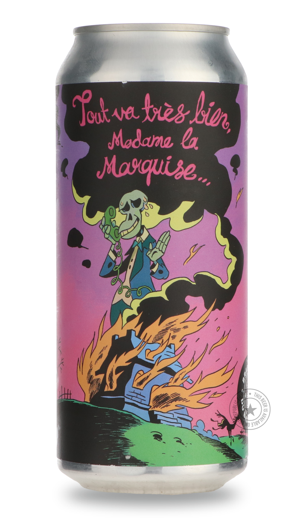 Tout Va Très Bien, Madame La Marquise... by Brasserie du Bas-Canada, beer label