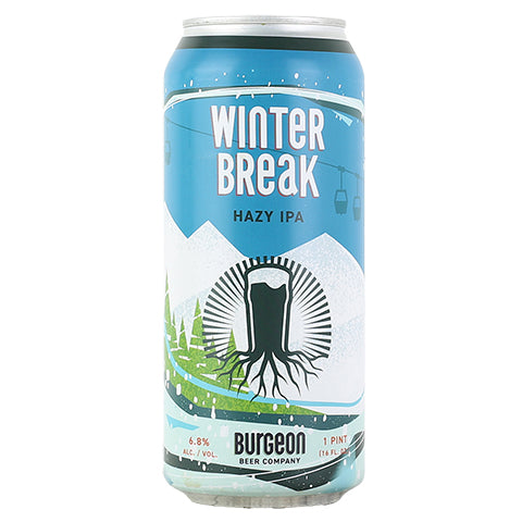 Burgeon Winter Break IPA by Burgeon Beer Company, beer label