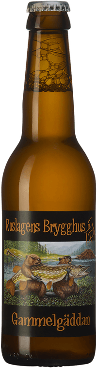 Gammelgäddan by Roslagens Brygghus, beer label