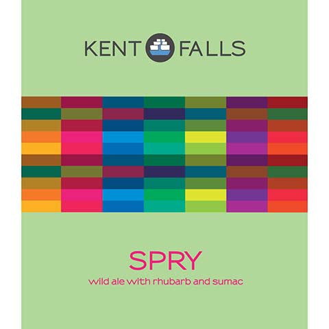 Kent Falls Spry Wild Ale by Kent Falls Brewing Company, beer label