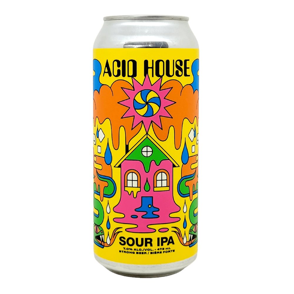 Acid House Sour IPA by Bellwoods Brewery, beer label