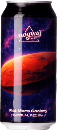 Flat Mars Society by Mogwai Beer Company, beer label