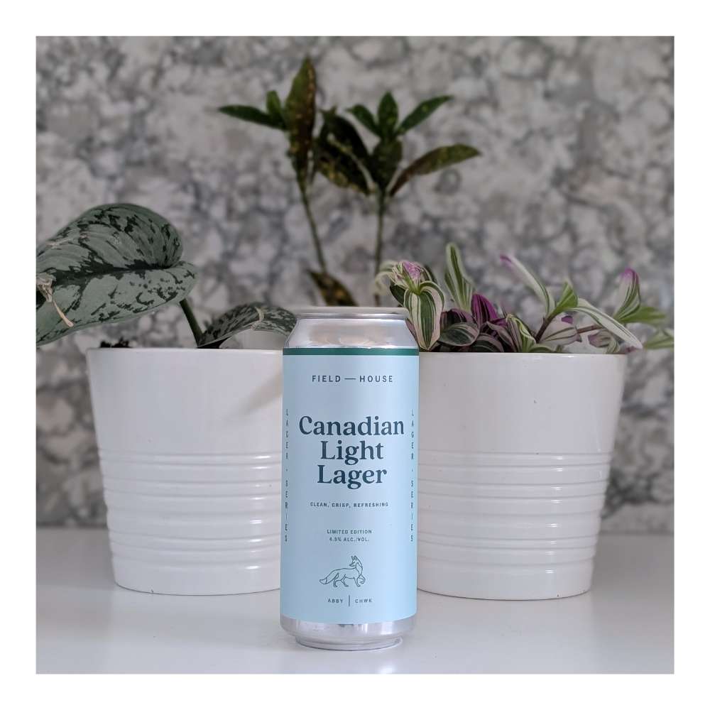 Co. Canadian Light Lager by Field House Brewing Co., beer label