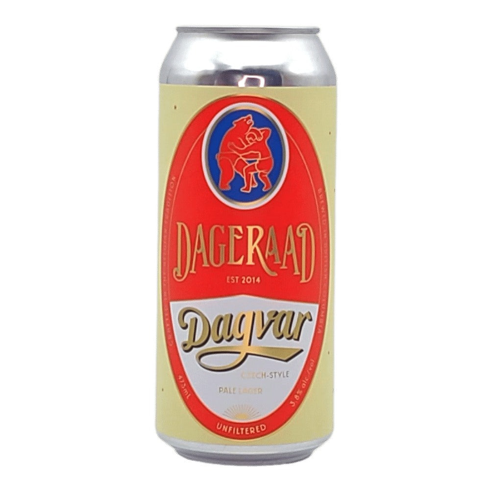 Dagvar Lager by Dageraad Brewing, beer label