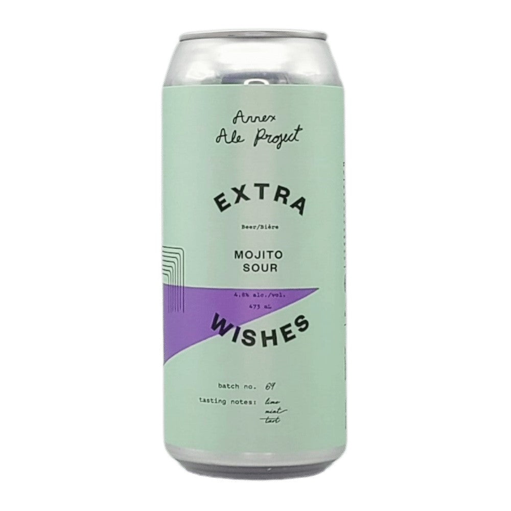Extra Wishes Mojito Sour by Annex Ale Project, beer label