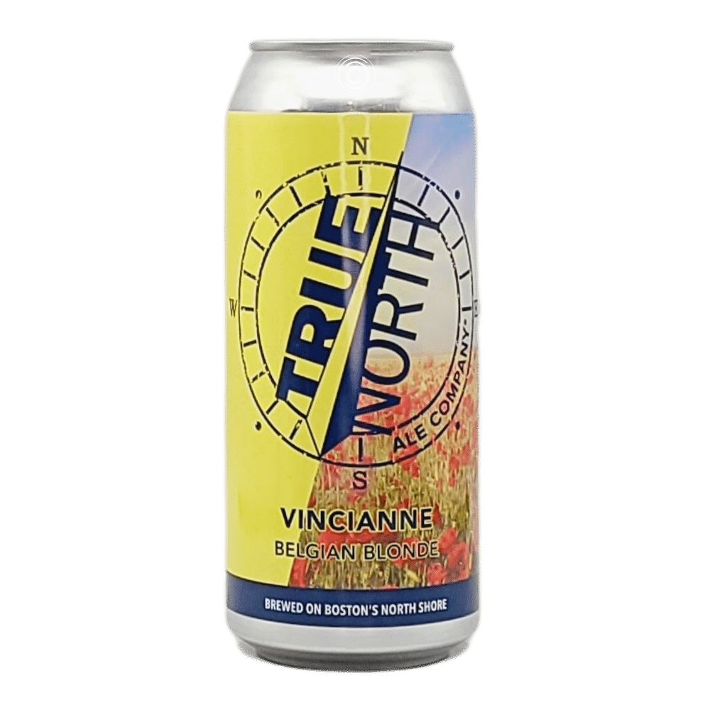 Vincianne Belgian Blonde by True North Ale Company, beer label