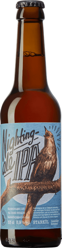 Nighting-ale IPA Kackelstugan AB by Kackelstugan, beer label