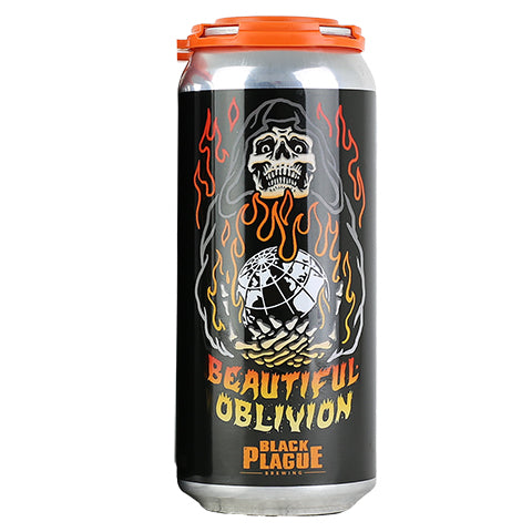 Black Plague Beautiful Oblivion IPA by Black Plague Brewing, beer label