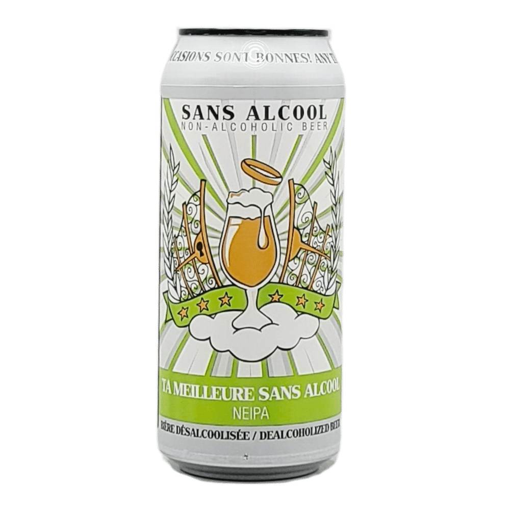 Non-Alcoholic NEIPA by Lagabière Microbrewery, beer label