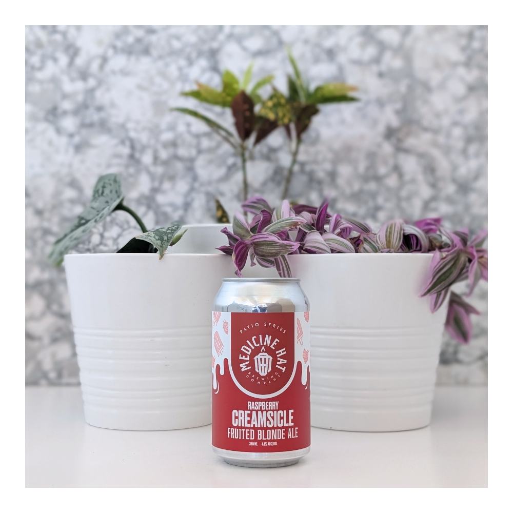 Company Raspberry Creamsicle Ale by Medicine Hat Brewing Company, beer label