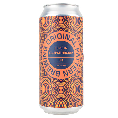 Original Pattern Lupulin Eclipse IPA (HBC586) by Original Pattern Brewing Company, beer label