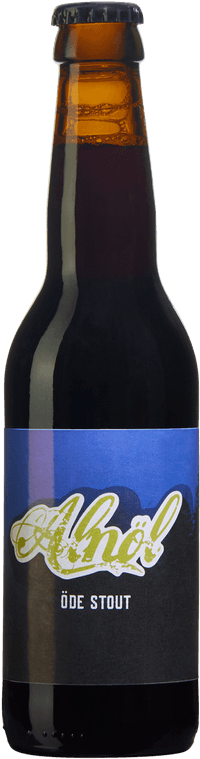 Öde Stout by Alnöl, beer label