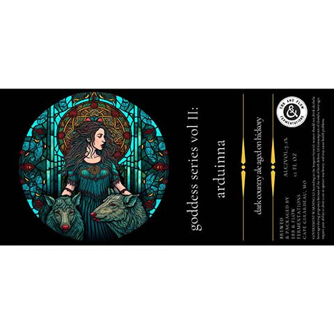 Ebb & Flow Goddess Series Volume II: Arduinna Dark Country Ale by Ebb & Flow, beer label