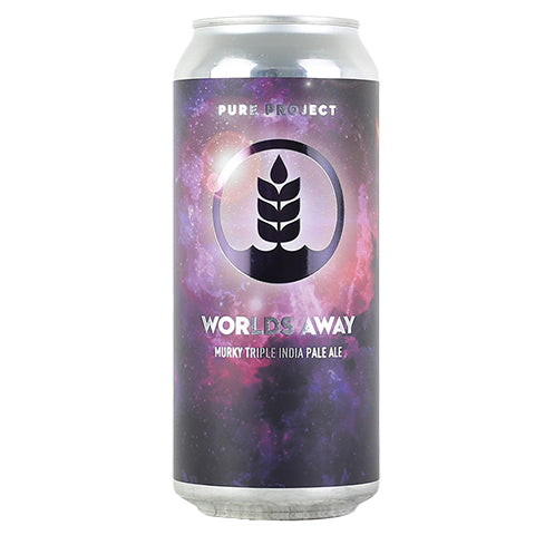 Pure Project Worlds Away Hazy TIPA by Pure Project, beer label