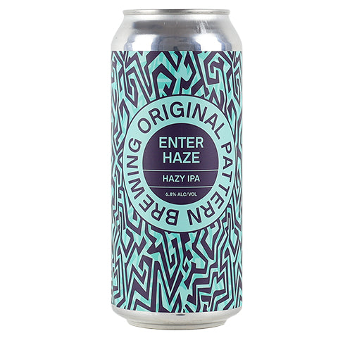 Original Pattern Enter Haze Hazy IPA by Original Pattern Brewing Company, beer label