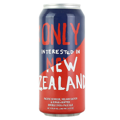 Hop Butcher Only Interested In New Zealand DIPA by Hop Butcher For the World, beer label
