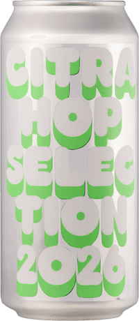 Citra Hop Selection by Omnipollo, beer label
