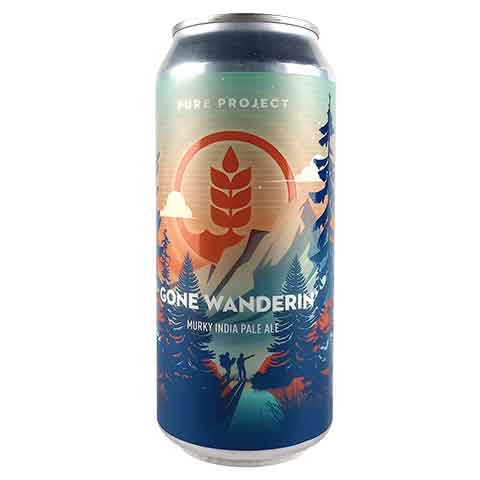 Pure Project Gone Wanderin' Murky IPA by Pure Project, beer label