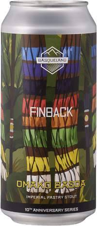 Omako Basoa Pastry Stout Basqueland Brewing x Finback by Basqueland Brewing Company, beer label