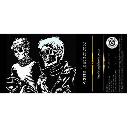 Ebb & Flow Warm Leatherette Porter by Ebb & Flow, beer label