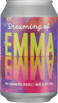 Södra Dreaming of Emma by Södra Maltfabriken Brewery, beer label
