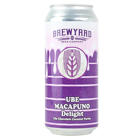 Brewyard Ube Macapuno Delight Porter by Brewyard Beer Company, beer label