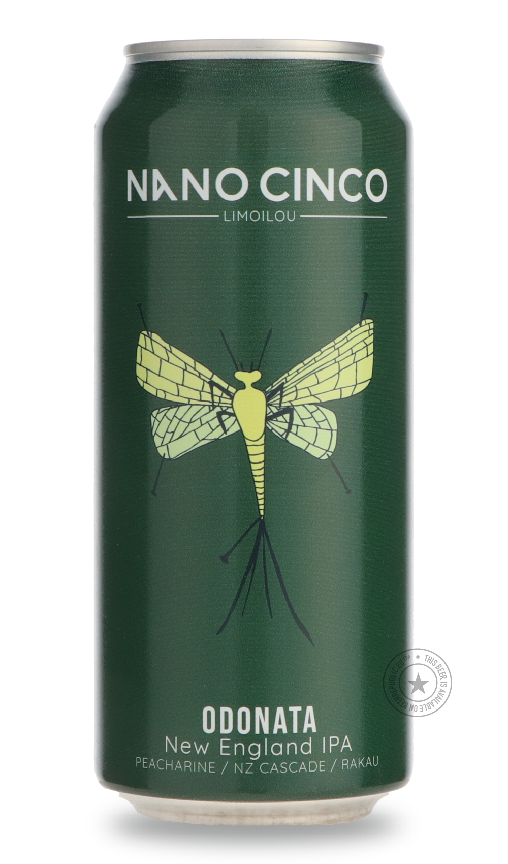 Odonata by Nano Cinco, beer label