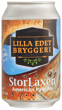 Grästorps Bryggeri StorLaxen APA by Lilla Edets Bryggeri, beer label