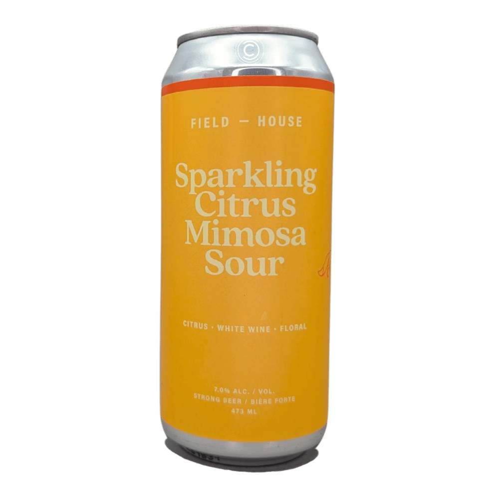 Sparkling Citrus Mimosa Sour by Field House Brewing Co., beer label
