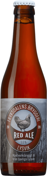 Red Ale by Fryksdalens Bryggeri, beer label