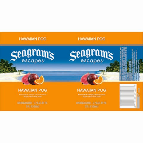 Seagram’s Hawaiian Pog by Seagram, beer label