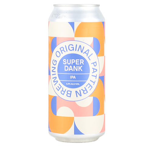 Original Pattern Super Dank IPA by Original Pattern Brewing Company, beer label