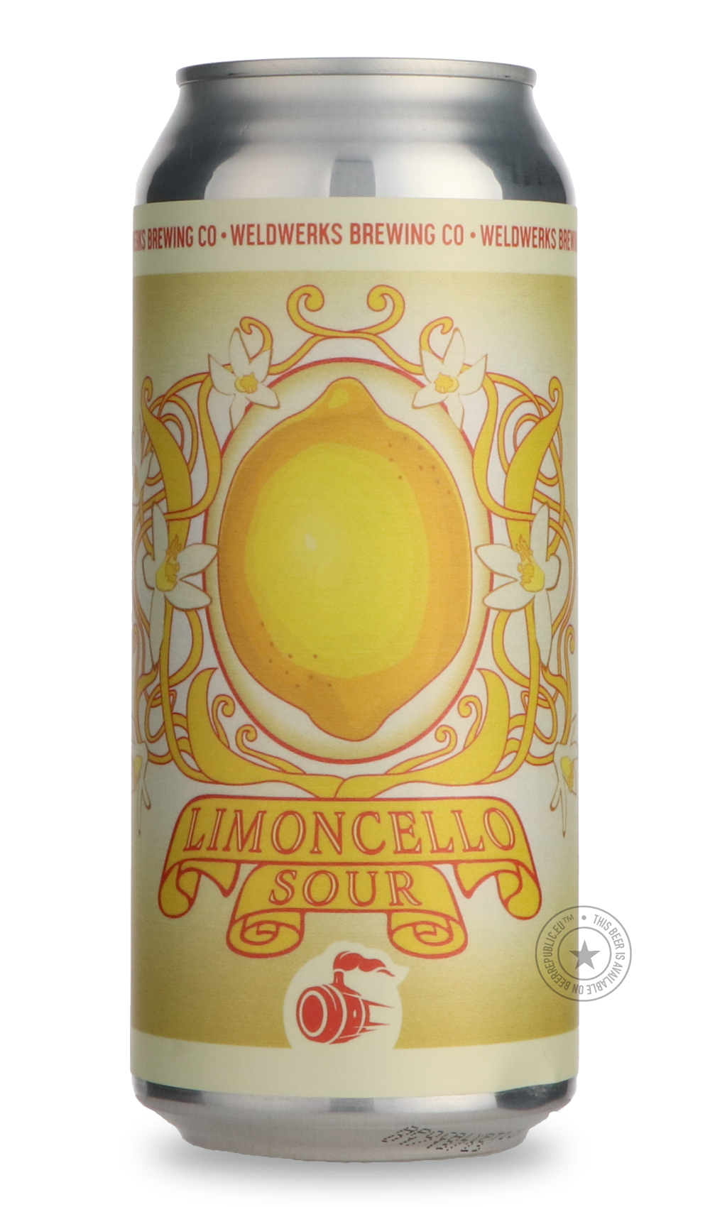 Limoncello Sour by WeldWerks, beer label