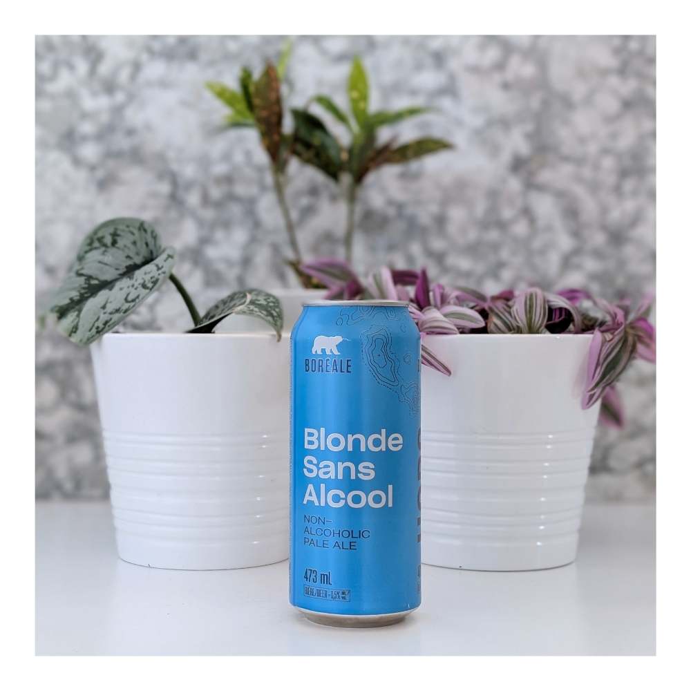 Boreale Hors Sentiers - Blonde Sans Alcool Non-Alcoholic Blonde Ale by Boréale, beer label
