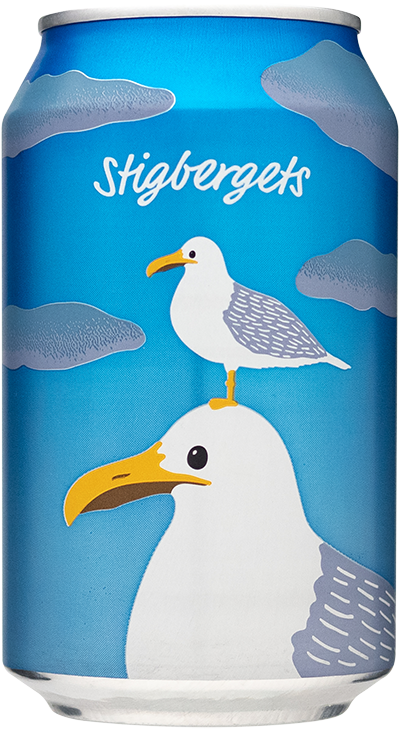 Dubbelmås by Stigbergets Bryggeri, beer label