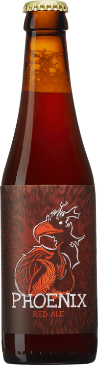 Phoenix Red Ale by Mälardalen Brewing Company, beer label