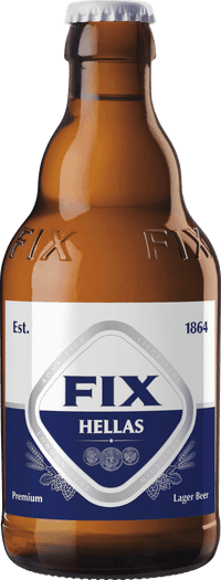 Fix Hellas by Olympic Brewery, beer label